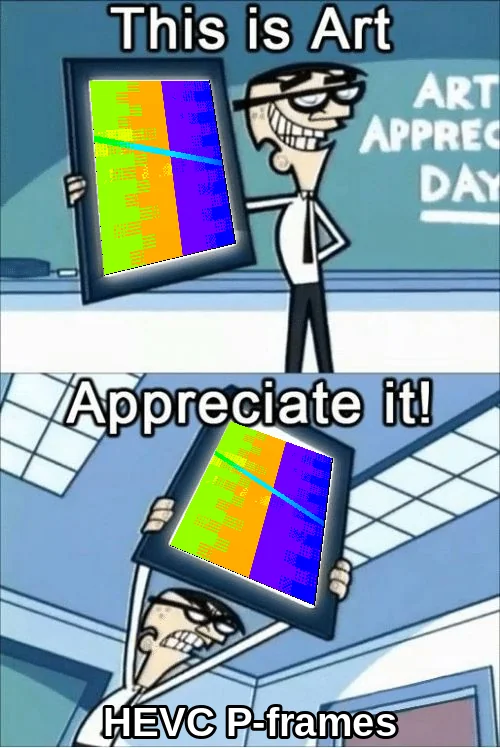 This is art, appreciate it